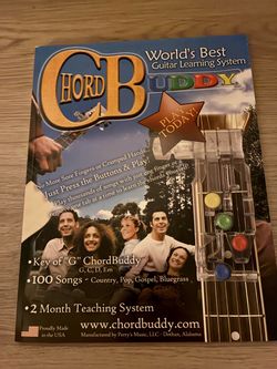 ChordBuddy Guitar Learning System Key of G