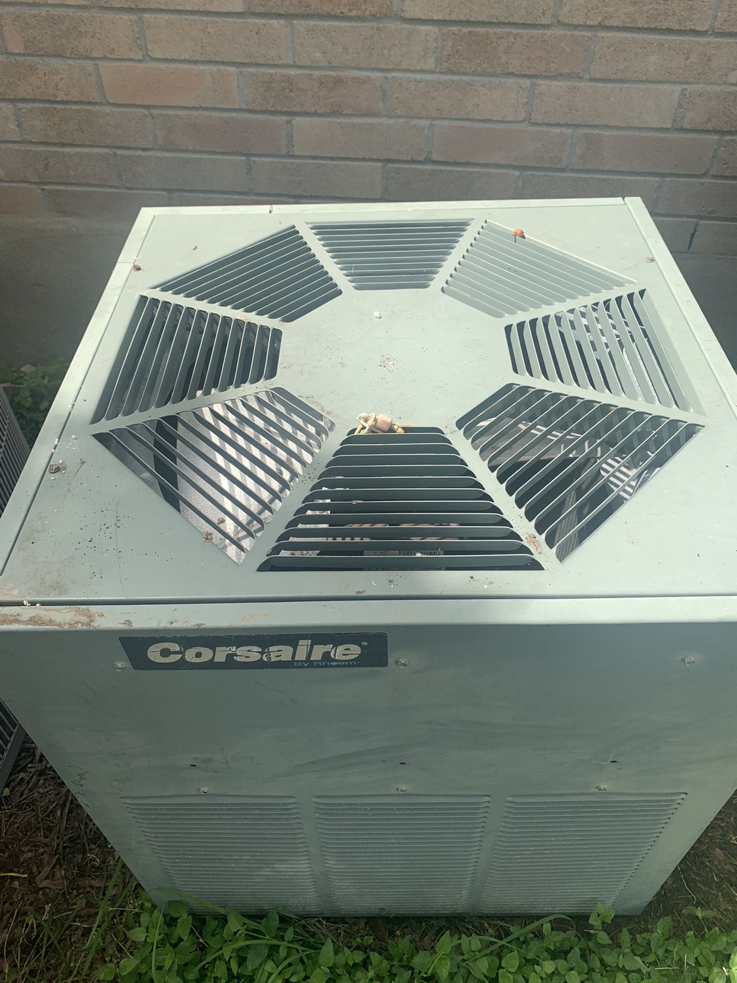 Ac unit and furnace 2ton capacity with Freon used but works good!!