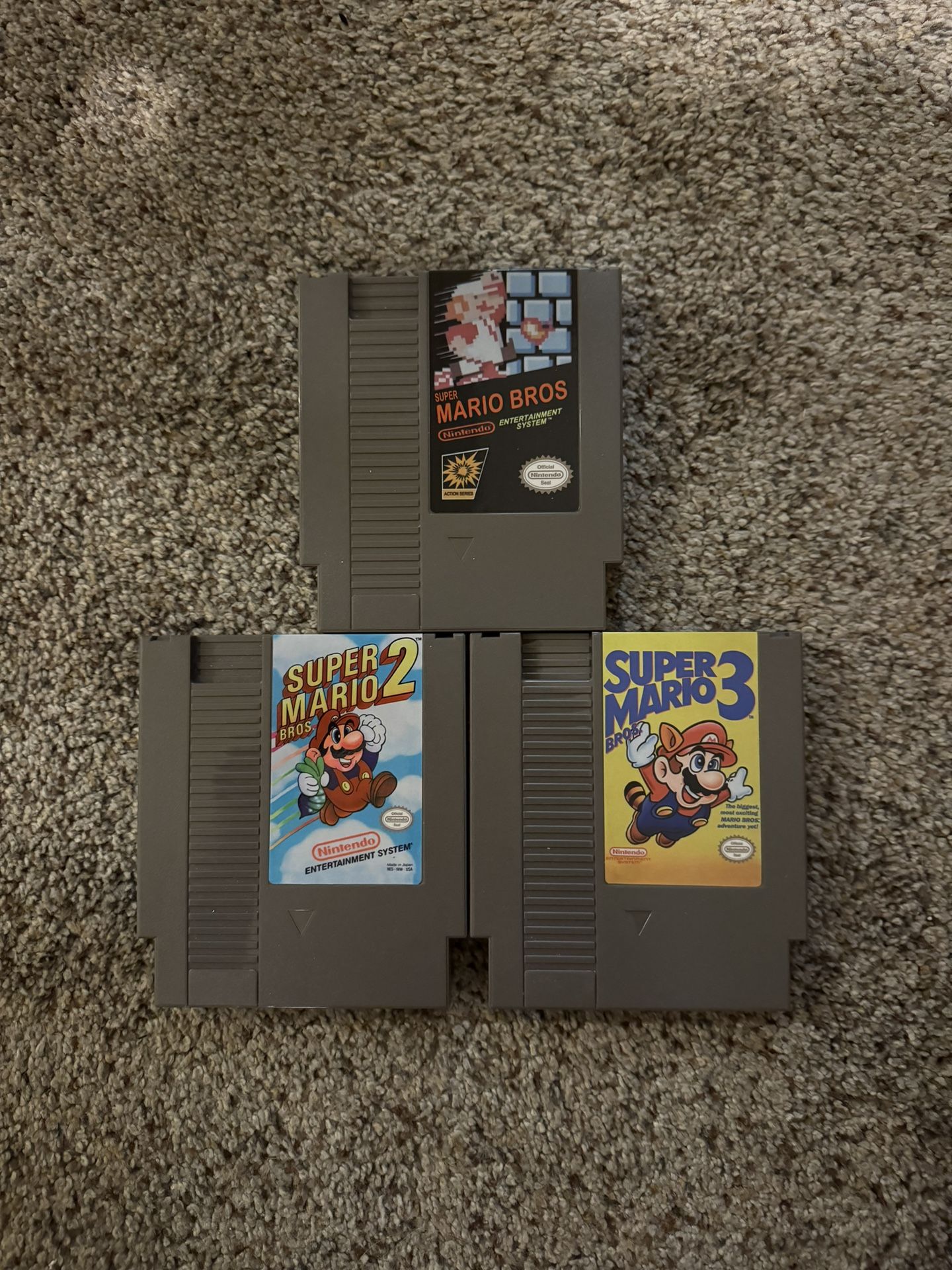 Super Mario Brothers 1,2, NES