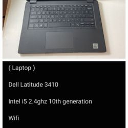 [ Pc Laptop ] Dell Latitude 3410 i5 10th Generation Series [ Clean Reset Charger Included ]