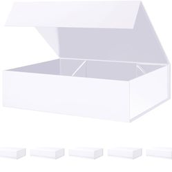 Gift Box  + Ribbon And Shred Paper 