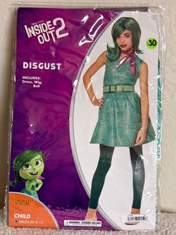 Costume “Disgust” Inside Out 2 Child Size Medium (8-10)