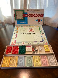 Vintagew 1961 Monopoly Board Game Rare Original Old Completew