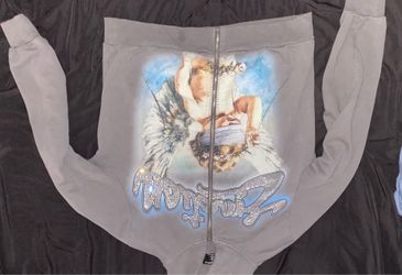 Mixed emotions medium rhinestone hoodie