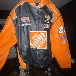 90s  oversized racing jacket