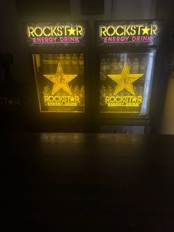 Rockstar energy drink refrigerators for sale