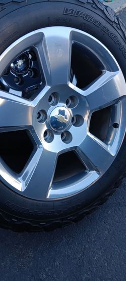 Chevy silverado ltz 20 inch rims wheels