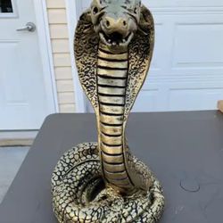 Golden Cobra  Statue