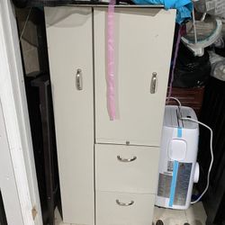 Storage Cabinet With Locker