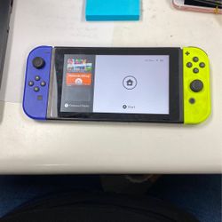 NINTENDO SWITCH WITH MARIO CART 8!!