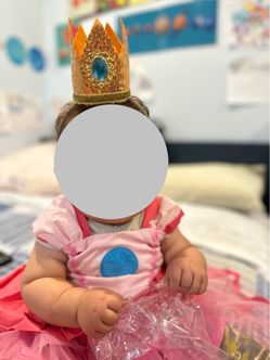 Baby Princess Peach Costume
