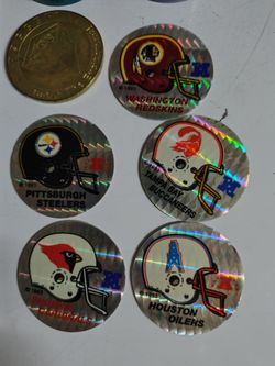 1993 NFL pogs and random pogs and slammer