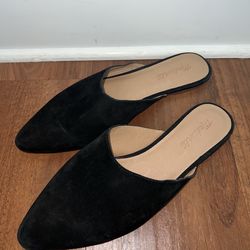 Women’s Maxwell suede pointed flats size 8.5