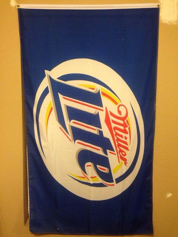 Miller lite banner