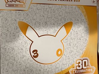 Multiple 30th ETBs Pokemon