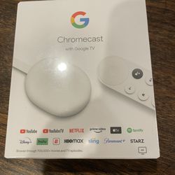 Google Chromecast With Google TV 4k