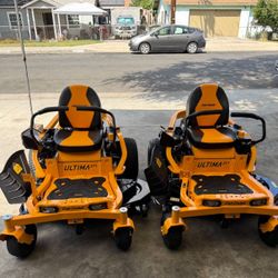 Cub Cadet Ultima ZT1 50 in. Fabricated Deck 23HP V-Twin Kawasaki FR Series Engine Dual Hydro Drive Gas Zero Turn Riding Lawn Mower