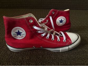 Red Chuck Taylor Converse