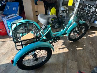 New moon cool  20” foldable electric tricycle