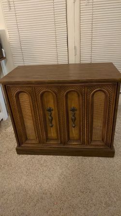 Antique record player