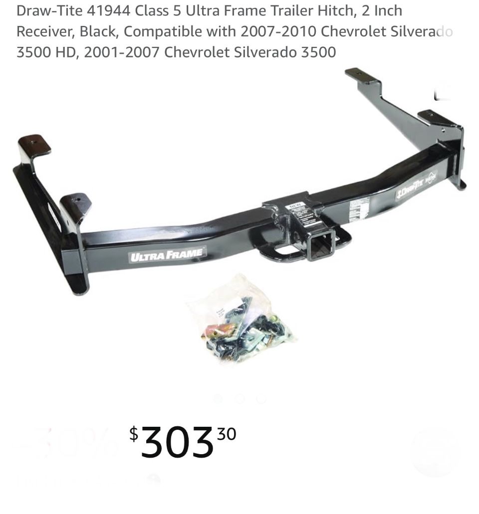 New Chevy Silverado Hitch #41(contact info removed)-2007