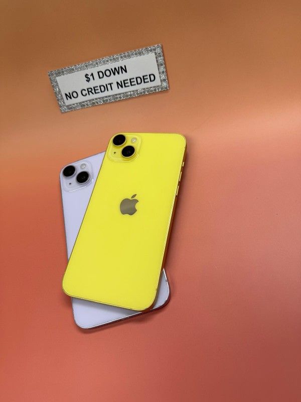 Apple IPhone 14 Plus 5G - Only $1 Today Pay The Rest Later!