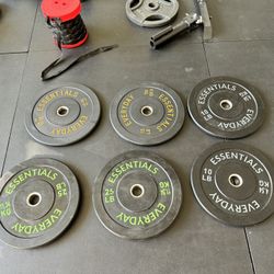 Set Of Rubber Weights Not Parting Out 150