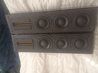 Pair of Sunfire Cinema Ribbon CRS-3 Speakers