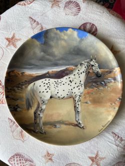 Spode 1990 The Appaloosa by Susie Whitcombe Collectors Plate