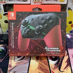 Nintendo Switch Pro Controller Xenoblade Chronicles 2 Edition 
