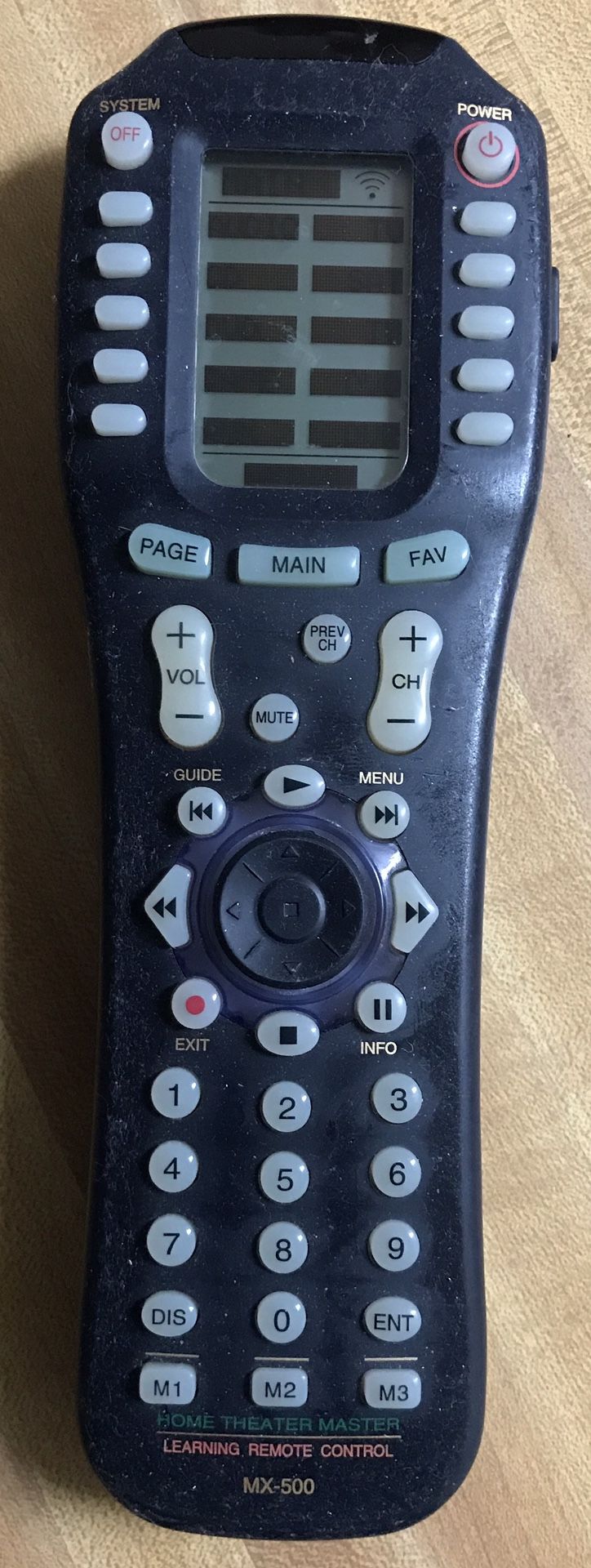Home Theater Master MX-500 Universal Programmable Remote Control MX500