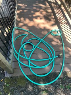 Water hose and gun