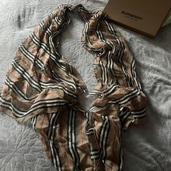 Rare Burberry Sheer Cape/ Swim Cover 