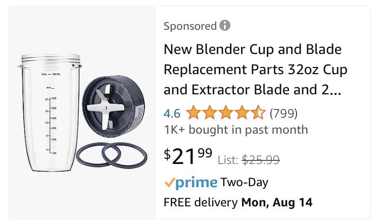 New Blender Cup