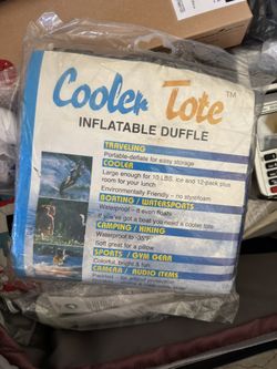 Cooler Tote Inflatable Duffle