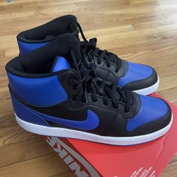 Blue Nike Ebernon Mid