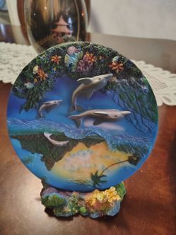 Dolphin Plaque