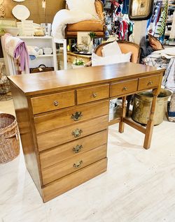 Vintage Solid Wood Desk