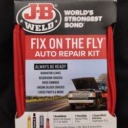 J-B WELD FIX ON THE FLY AUTO REPAIR KIT 