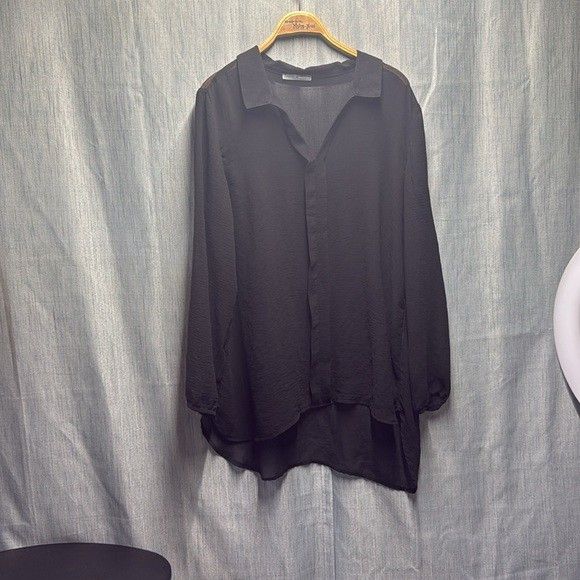 Smart set sheer blouse size XXL