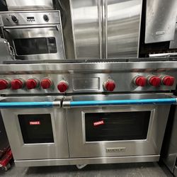 Wolf Range 48” All gas - grill - Six Burners 