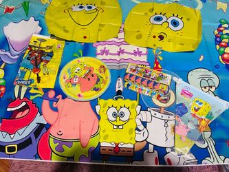 Sponge boo party decor