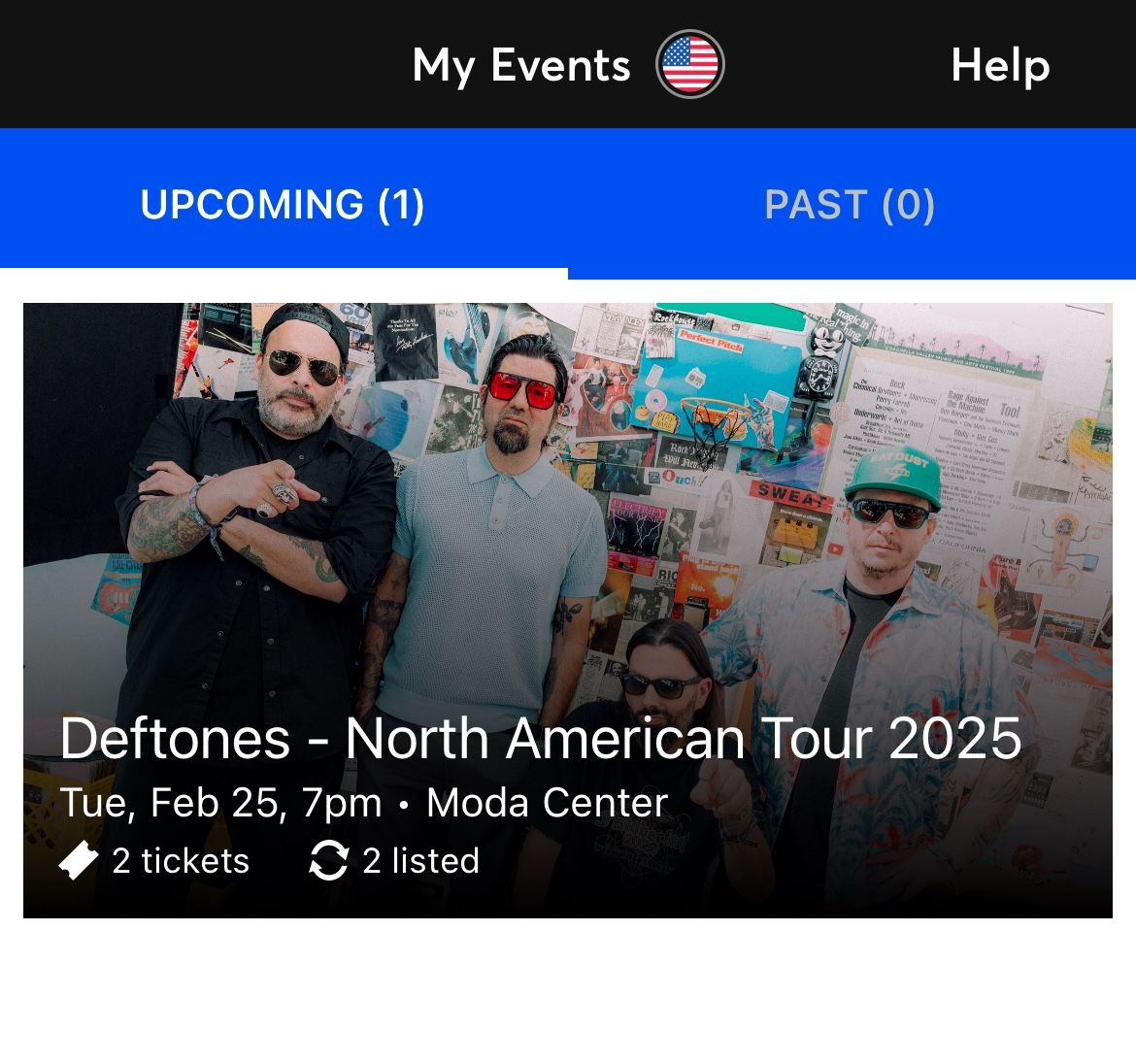 Deftones tickets 
