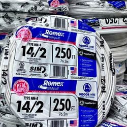New Romex Wire 14/2 $80 Each One 