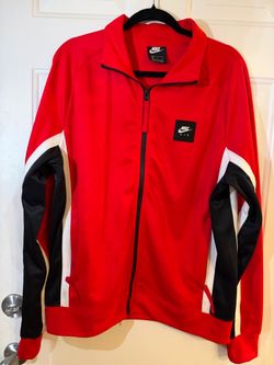 Nike Air Track Jacket Red Black White