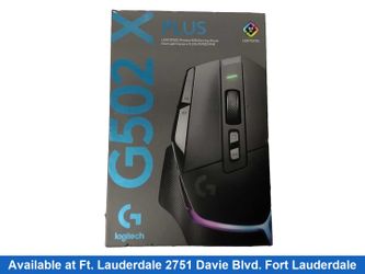 Logitech G502 X Plus Black