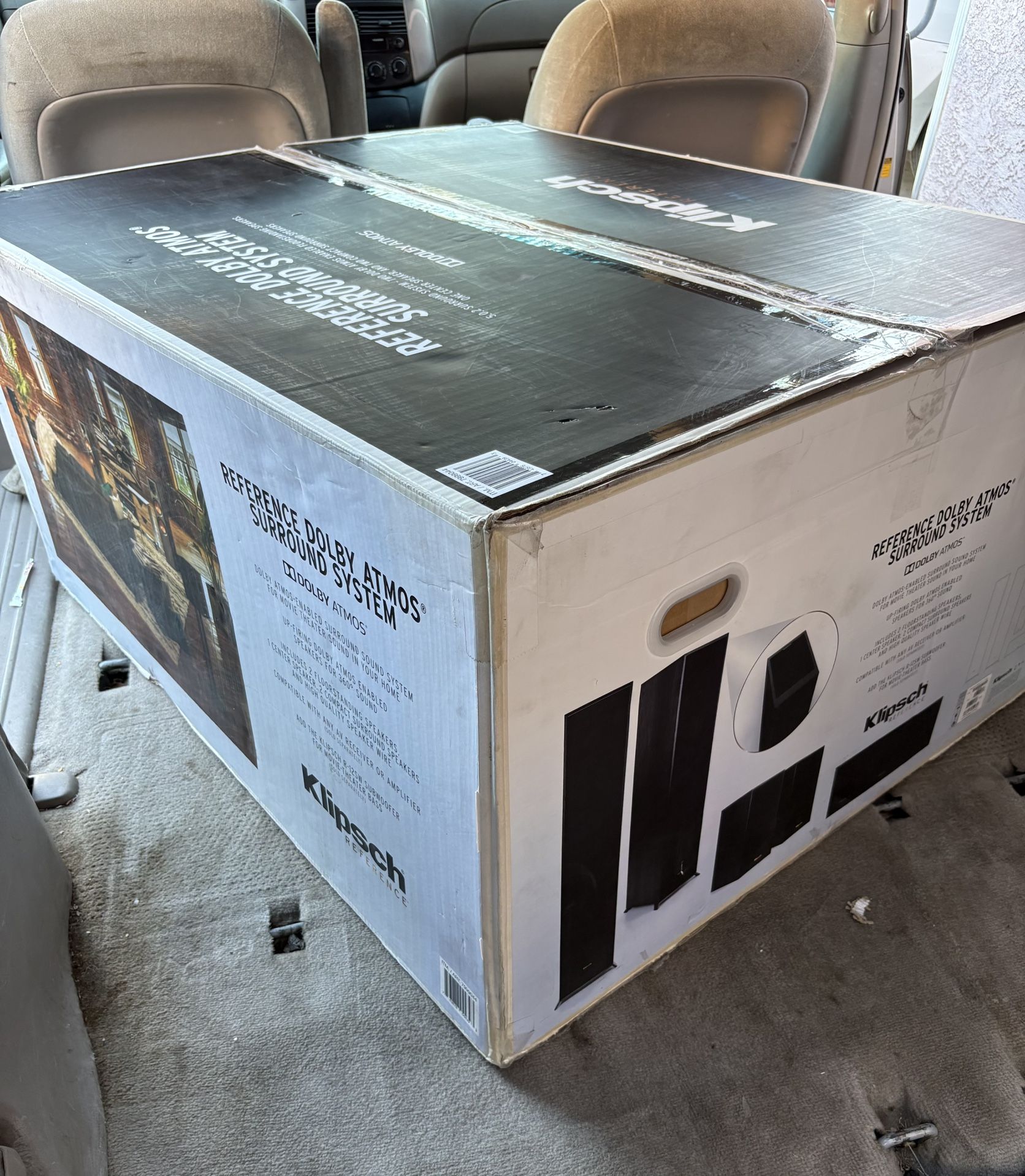 Klipsch Reference Dolby Atmos 5.0.2 Home Theater System | R-625FA Towers + R-41M Monitors + Center Channel | Premium Surround Package