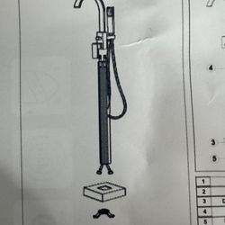 Free Standing Tub Faucet