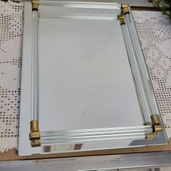 Vintage Vanity Mirror Tray 