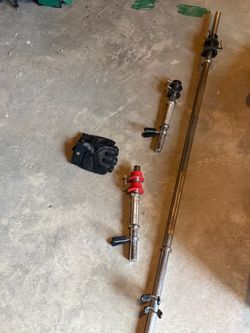 1” Dumbbells and Barbell